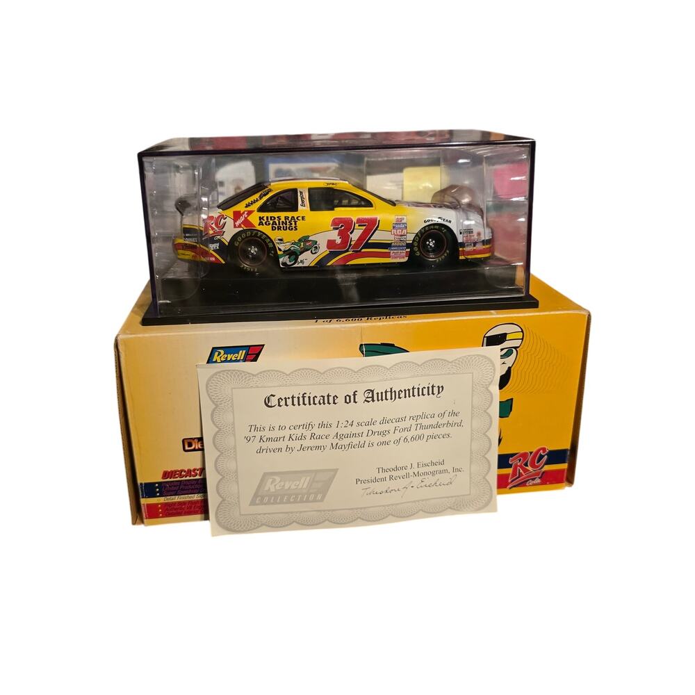 Jeremy Mayfield #37 Kmart Kids Race Against Drugs 1997 Revell 1:24 1 of 6600